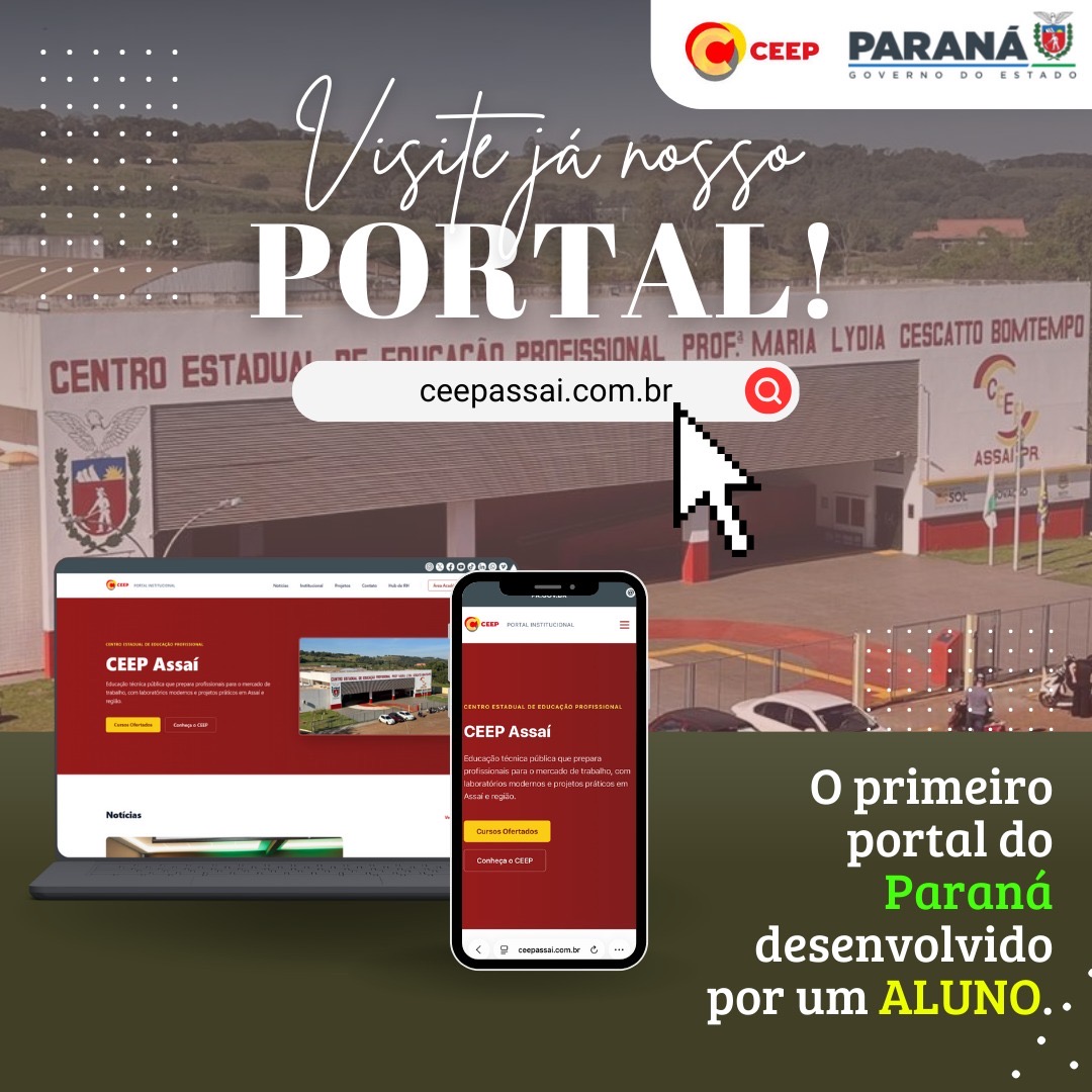 CEEP Assaí inicia uma nova fase com o lançamento do CEEPapp